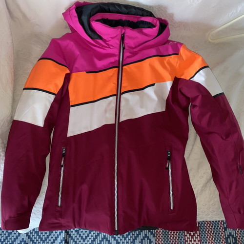 CMP women's jacket like new, pink and orange, size S