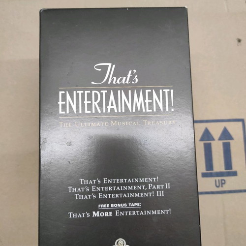 That's Entertainment VHS collection used