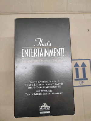 That's Entertainment VHS collection used