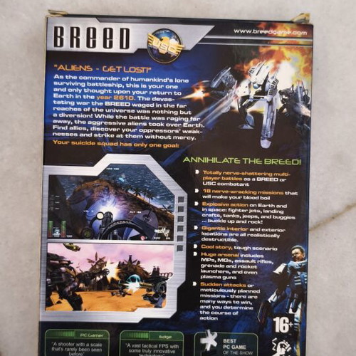 Breed PC game used