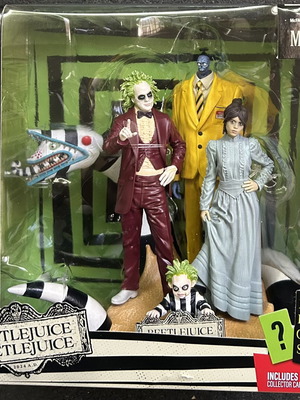 Beetlejuice 4-Pack 6” Movie Maniacs Limited Edition McFarlane 2025 new