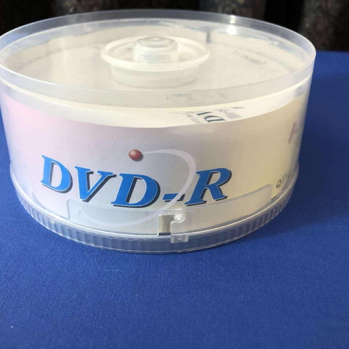 Princo DVD 4.7GB Write Once new, pack of 25 discs