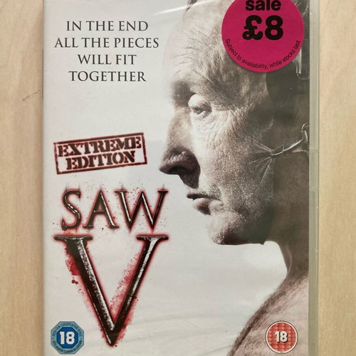 Saw 5 Extreme Edition DVD new, horror