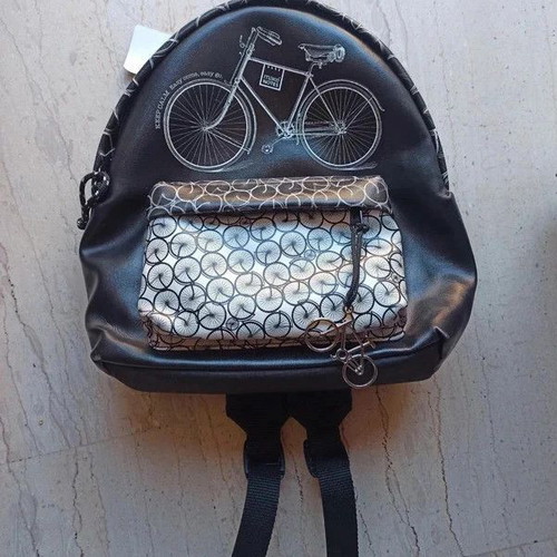 Make Notes mini backpack new, black