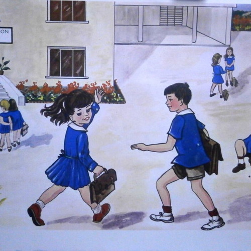 The Decalogue of the Student teaching aid new, primary school
