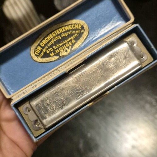 Φυσαρμόνικα Hohner Orchester μεταχειρισμένη, vintage, γερμανικής κατασκευής