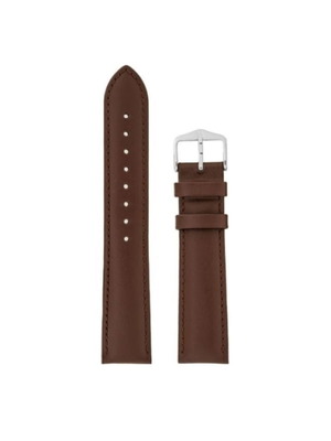 Λουράκι δερμάτινο καφέ ρολογιού χειρός xl 22mm 669