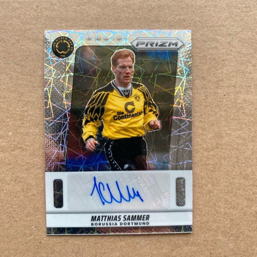 Panini Prizm Matthias Sammer αυτόγραφο Dortmund Γερμανία σαν καινούργιο