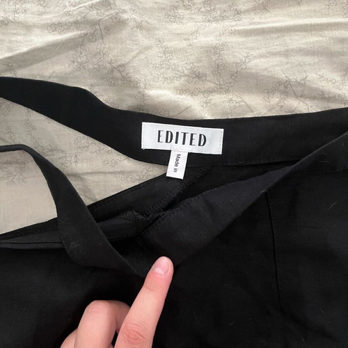 Edited mini skirt black new, size M 38
