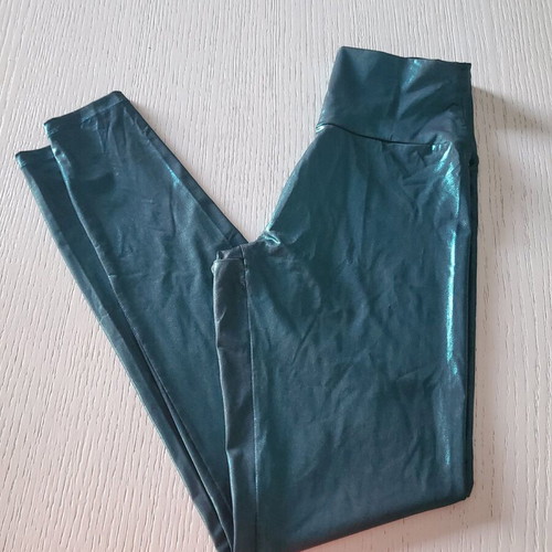 Oysho leggings green and anthracite small, like new, 2 pieces