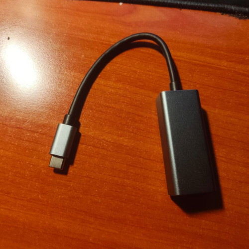 Adapter USB Type-C to Ethernet Gigabit LAN RJ45 like new