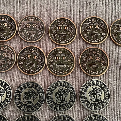 Metal coins pack of 23 pieces