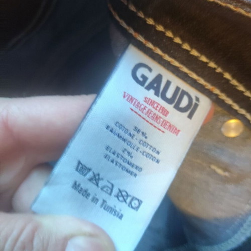 Gaudi dark blue tight women's jeans size 27 like new