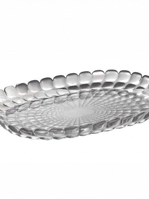Decorative rectangular tray 32x22cm Guzzini new acrylic