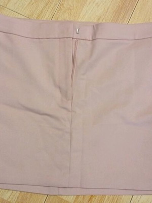 H&M pink fabric skirt like new, short, XXL 44 16