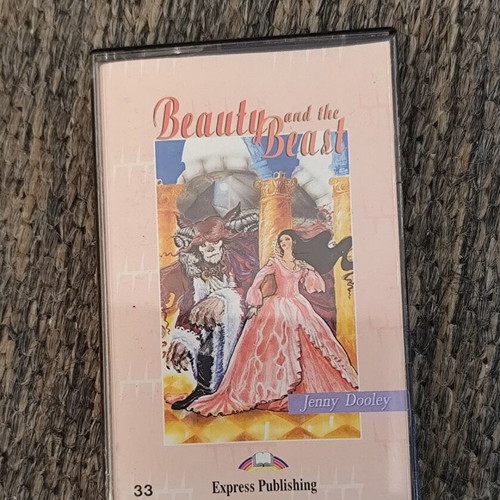 Vintage κασέτα ήχου Beauty and the Beast σαν καινούργιο, Express Publishing