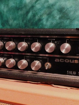 Acoustic Model 260 Solid State Guitar Amplifier Used