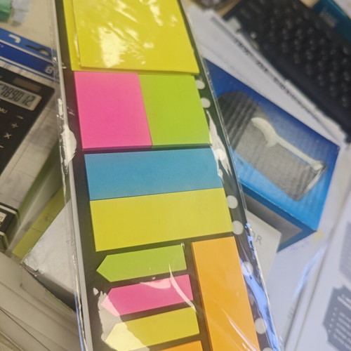 Office supplies new calculator, perforator, tape dispenser
