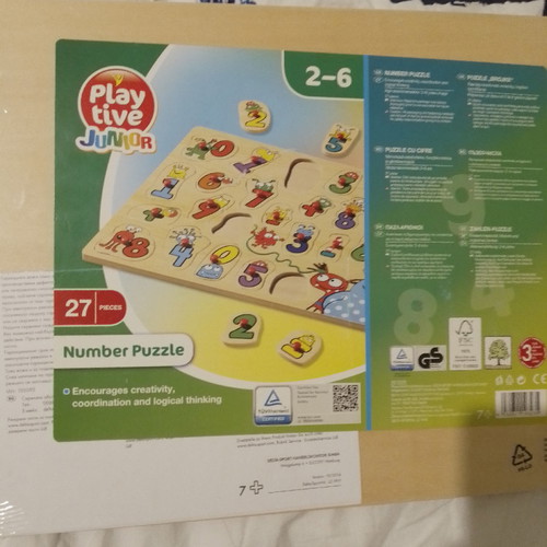 Wooden educational toys new, set of 3 pieces for children