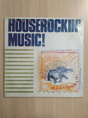 Genuine Houserockin' Music LP new, vinyl 33 rpm 1987
