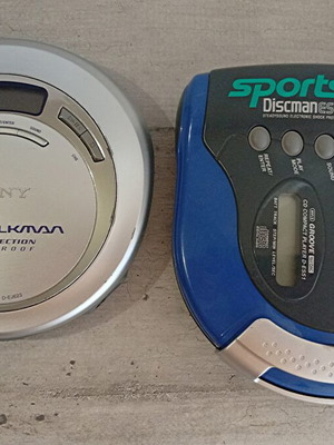 Sony Walkman CD players, pack of 2