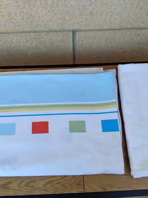 Duvet Cover and Bed Sheet Set like new