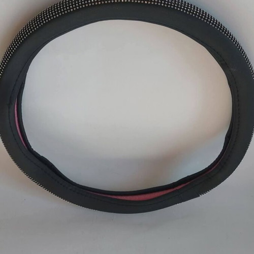 Steering wheel cover new, universal 37-39 cm
