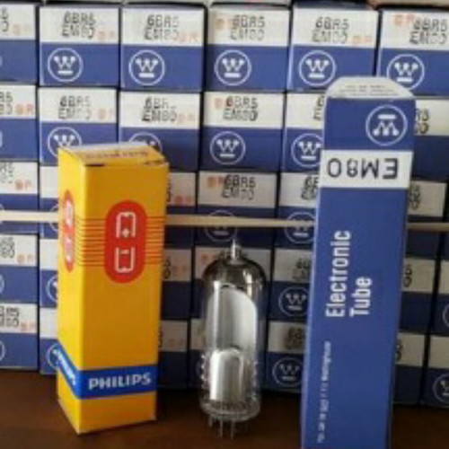 EM80 magic eye tube Philips, new old stock