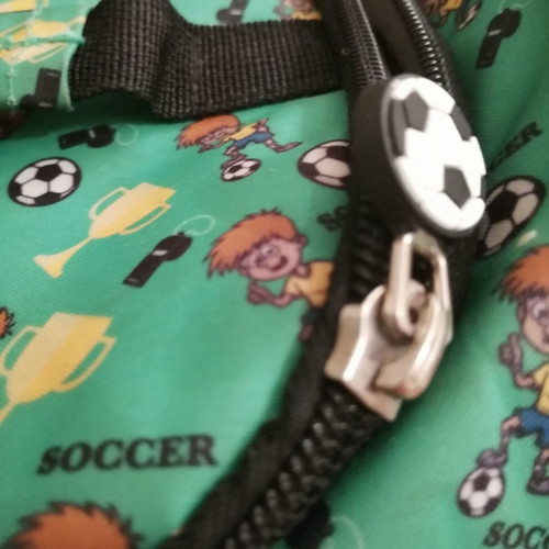 Children's bag for boy used, dimensions 24x17