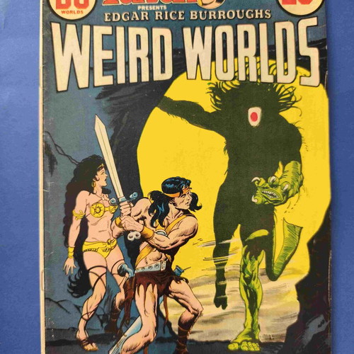 Weird Worlds comic book used, English