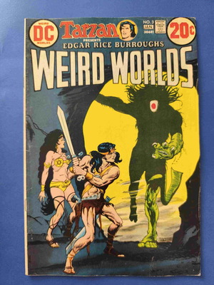 Weird Worlds comic book used, English
