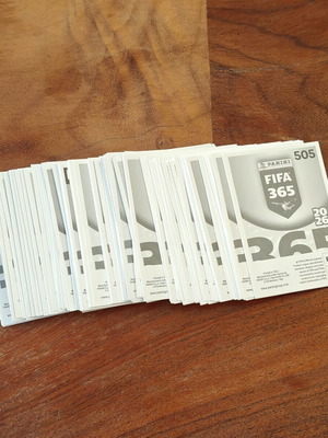 Panini FIFA 365 football stickers, 190+ singles