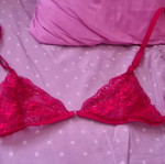 Bra S new red