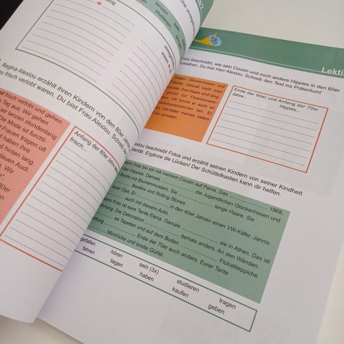 German Workbook B General Lyceum used