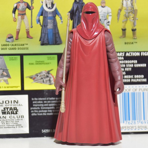 Kenner Star Wars Power of the Force Emperor's Royal Guard figure used