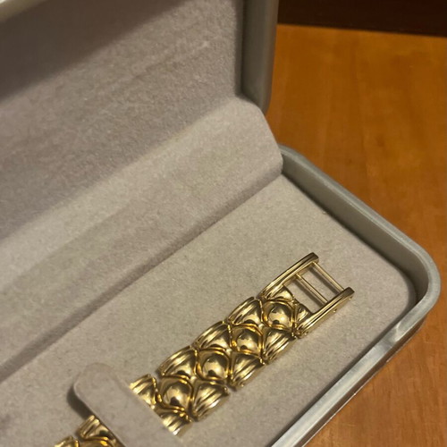Westar vintage γυναικείο ρολόι Swiss Quartz 18K Gold Electro Plated μπρασελέ σαν καινούργιο