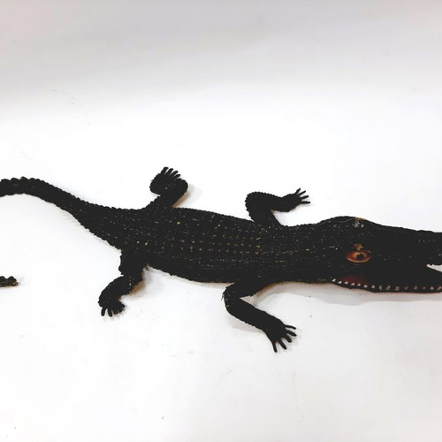 Vintage Rubber Alligator 36 cm like new, collectible