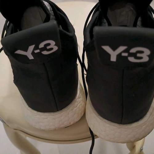 Adidas Y-3 athletic shoes like new unisex black and gray size 40