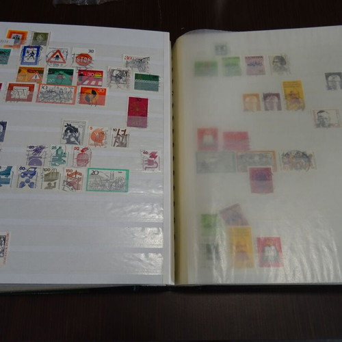 KABE Germany stamp collection in large binder, 31 sheets