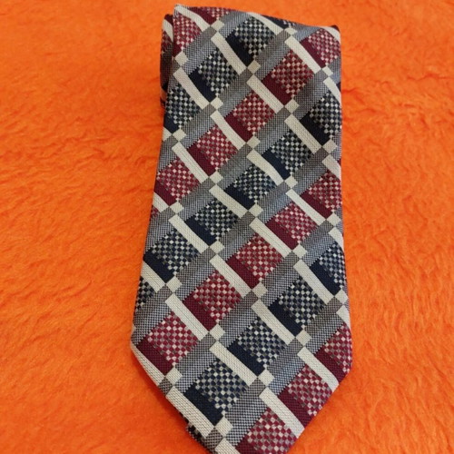 Vintage tie 1990s used, multicolor