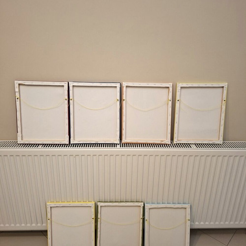 Star Wars kids canvas set 7 pcs used, 29x36 cm