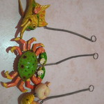 Hanging bombonieres used, set of 3 pieces