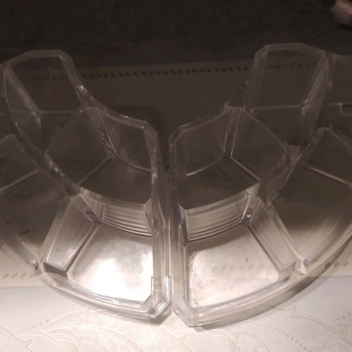 Cosmetic cases like new, set of 2, hard material