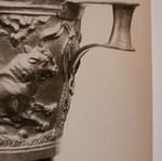 Καρτ ποστάλ Αθήνα Αρχαιολογικό Μουσείο Χρυσούν Κύπελλον 1758 μεταχειρισμένο, ασπρόμαυρο