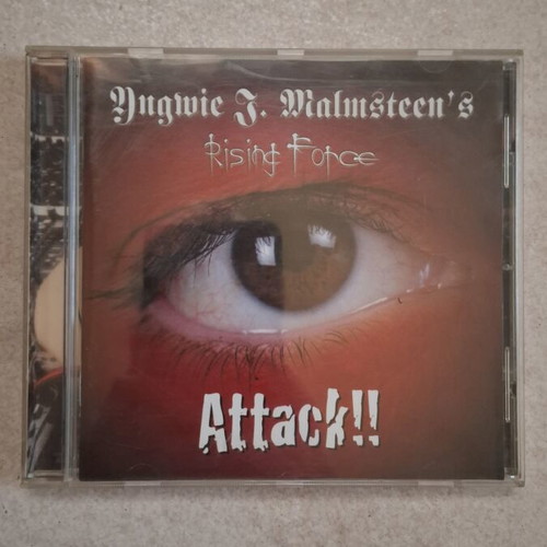 Yngwie J. Malmsteen's Rising Force Attack!! CD like new, metal