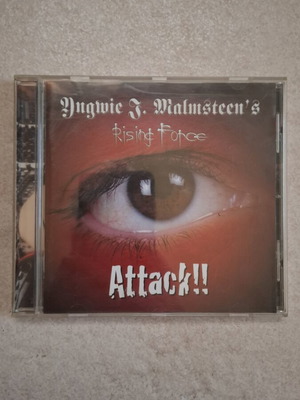 Yngwie J. Malmsteen's Rising Force Attack!! CD like new, metal
