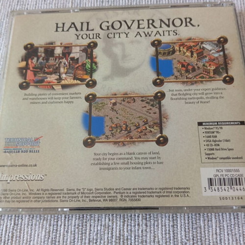 Caesar III PC CD-Rom used