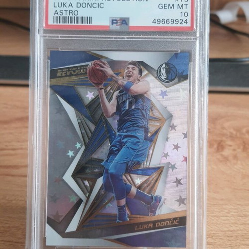 Panini Nba Revolution 2019-20 Luka Doncic Astro Psa 10