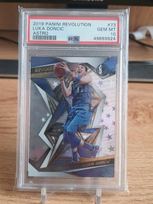 Panini Nba Revolution 2019-20 Luka Doncic Astro Psa 10