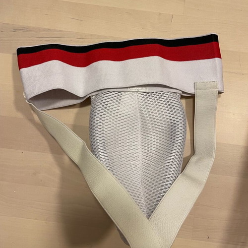 Adidas groin guard men's/teen like new, size Small